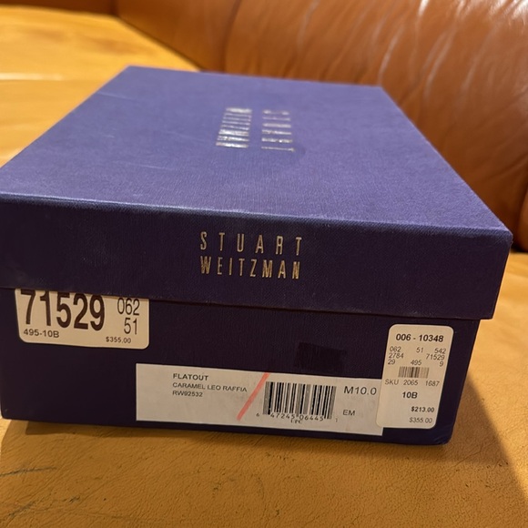 STUART WEITZMAN PINK SUEDE WEDGE - Picture 8 of 8